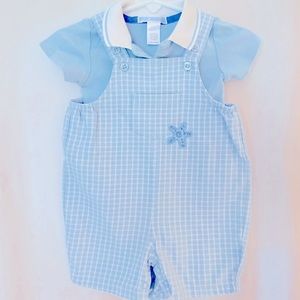 Janie and Jack summer ‘starfish’ outfit. Size 0-3 months. NWOT.